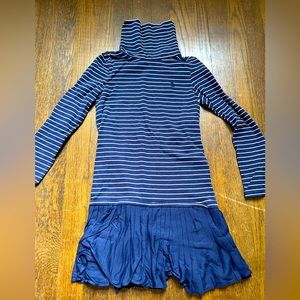 Ralph Lauren Turtle kneck pleated dress